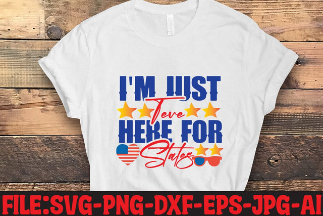 I'm Just Teve Here For States SVG MStudio 