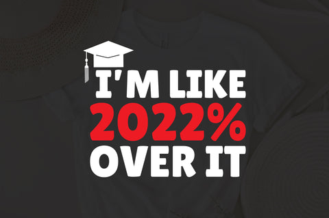 I'm like 2022 done SVG, Graduation Quote SVG, Cut File clipart printable commercial use instant download SVG Fauz 