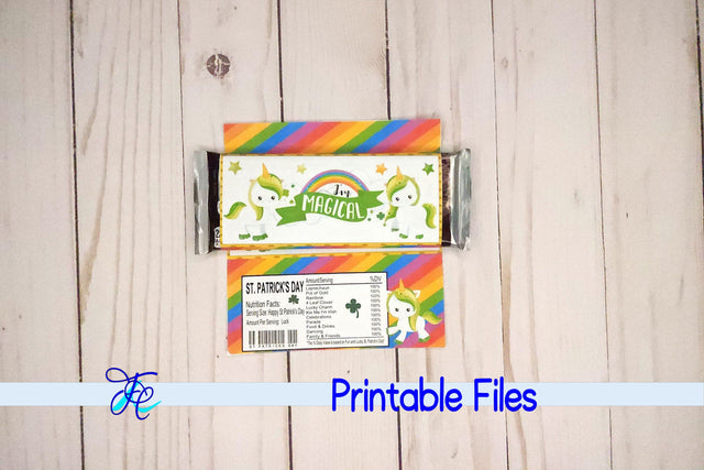 I'm Magical Candy Bar Wrapper 3D Paper Family Creations 