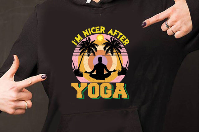 I'm Nicer After Yoga Sublimation SVGArt 