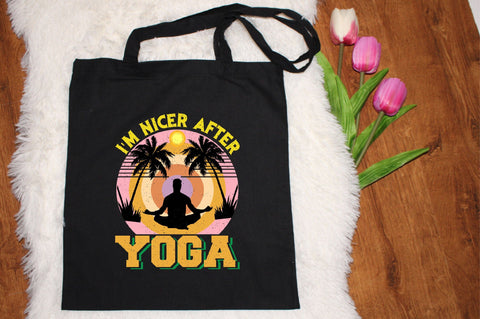I'm Nicer After Yoga Sublimation SVGArt 