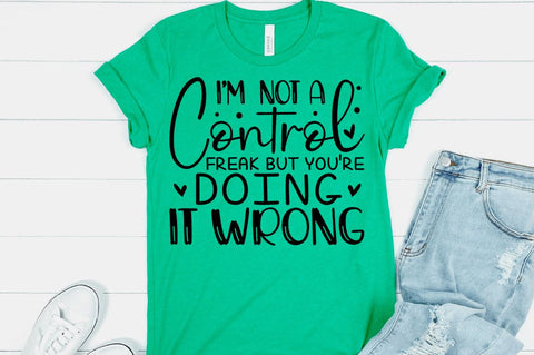 I'm not a control freak but you're doing it wrong SVG SVG Regulrcrative 