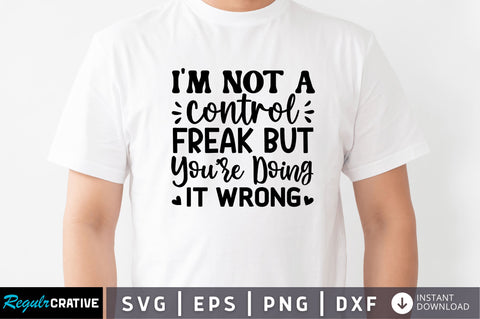 Im not a control SVG SVG Regulrcrative 