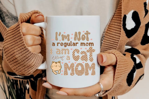 I’m Not a Regular Mom I Am a Cat Mom Sublimation Sublimation Jagonath Roy 