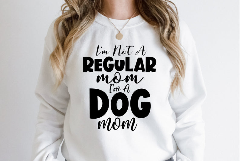 I'm Not A Regular Mom I'm A Dog Mom svg SVG orpitasn 
