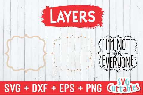 I'm Not For Everyone Svg Cuttables 