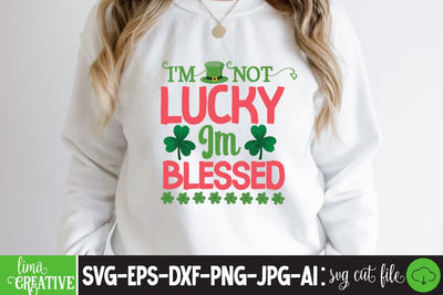 I’m Not Locky I’m Blessed SVG Cute File, SVG Insomnia Std 