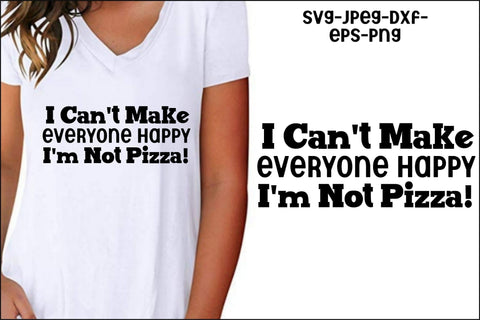 I'm Not Pizza So Fontsy Design Shop 