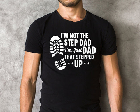 I'm not the step dad i'm just dad SVG, Father's Day SVG, svg Bundle, Dad SVG, Family svg, Best Dad svg, Father's Day gift, Happy Fathers Day SVG MD mominul islam 