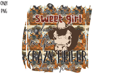 I'm Not the Sweet Girl Sublimation PNG Sublimation Jagonath Roy 