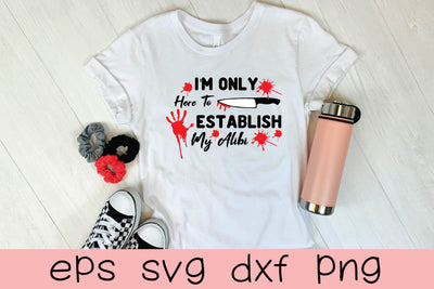 i'm only here to establish my alibi SVG md faruk hossain 