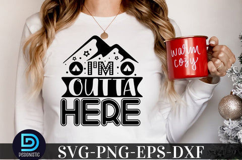 I'm outta here , Camping SVG Bundle SVG DESIGNISTIC 