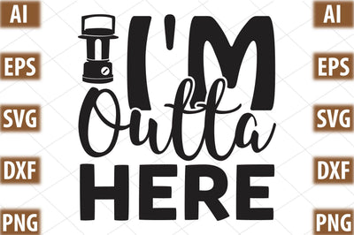I'm outta here SVG SVGista 