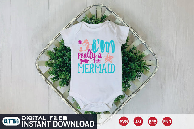 i'm really a mermaid SVG designer krishna 