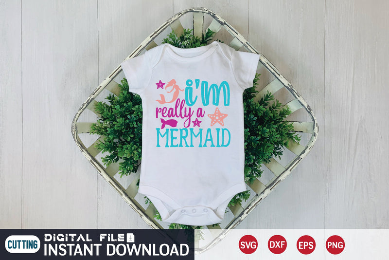 i'm really a mermaid SVG designer krishna 
