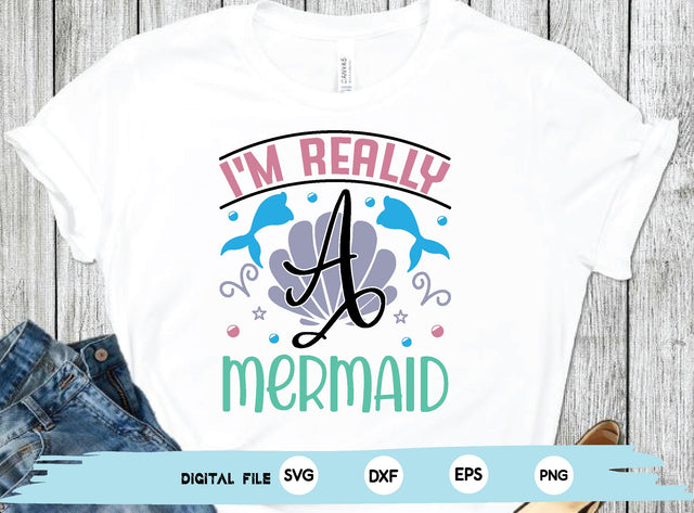 i'm really a mermaid SVG md faruk hossain 