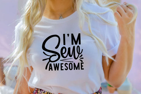 I'm Sew Awesome SVG SVGista 