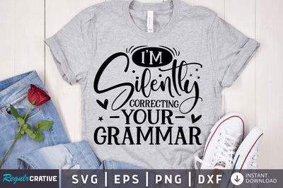 I'm silently correcting -your- grammar SVG SVG Regulrcrative 