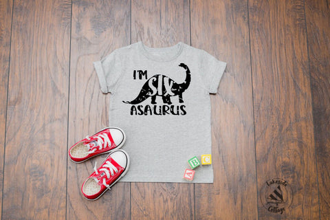 I'm Six-asaurus 6th Birthday Design SVG Lakeside Cottage Arts 