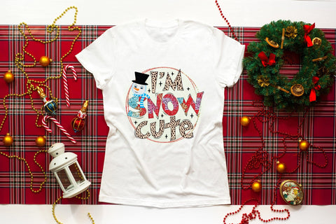 I'm Snow Cute PNG - Kids Christmas PNG Sublimation Sublimation CraftLabSVG 