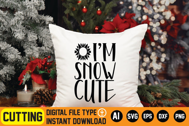 I’m Snow Cute SVG CraftlabSvg29 
