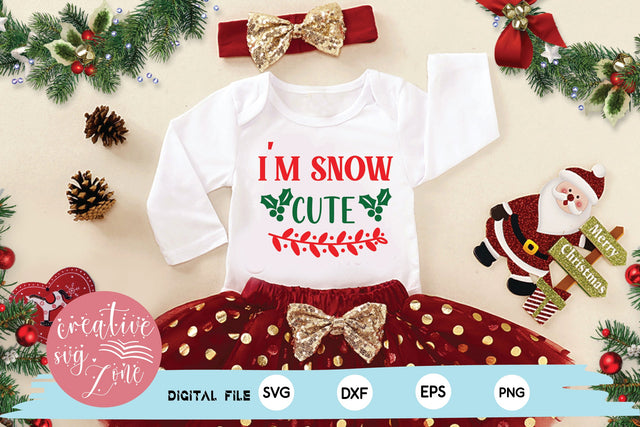 I’m Snow Cute SVG md faruk hossain 