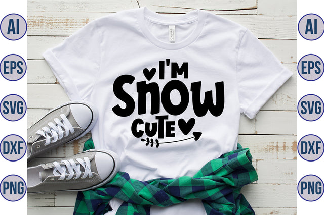 I'm Snow Cute svg SVG orpitasn 