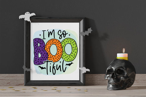 I'm So Boo Tiful, Halloween PNG Sublimation Sublimation CraftLabSVG 