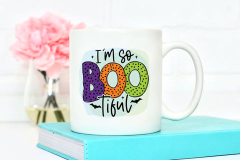 I'm So Boo Tiful, Halloween PNG Sublimation Sublimation CraftLabSVG 