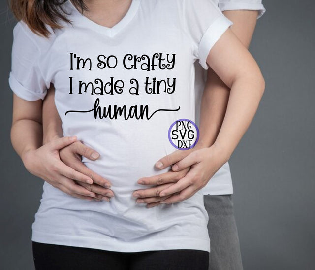 I'm so crafty I made a tiny human SVG Calico Creations Svg 