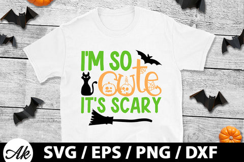 I'm so cute it's scary svg SVG akazaddesign 