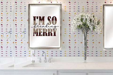 I'm So Freaking Merry Sublimation Sublimation Jagonath Roy 