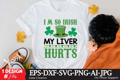 Im So Irish My Liver Hurts SVG Insomnia Std 