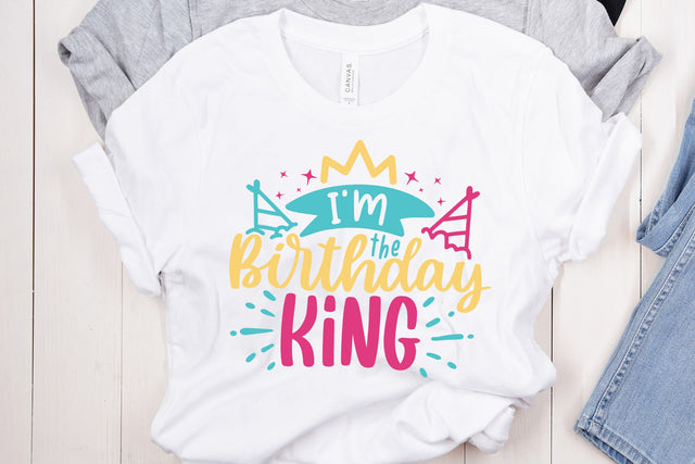 I'm The Birthday King SVG Cut File SVG dapiyupi store 