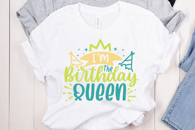 I'm The Birthday Queen SVG Cut File SVG dapiyupi store 