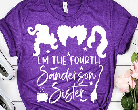I'M The Fourth Sanderson Sister SVG - Halloween SVG SVG She Shed Craft Store 