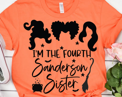 I'M The Fourth Sanderson Sister SVG - Halloween SVG SVG She Shed Craft Store 