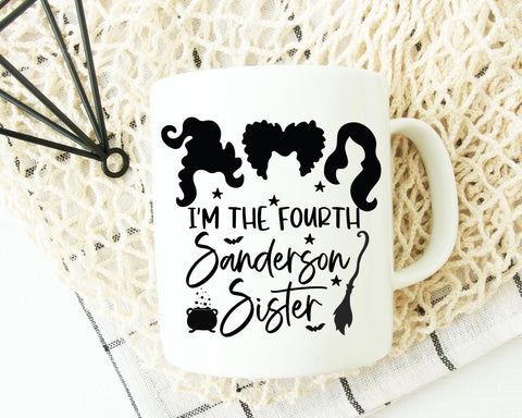 I'M The Fourth Sanderson Sister SVG - Halloween SVG SVG She Shed Craft Store 