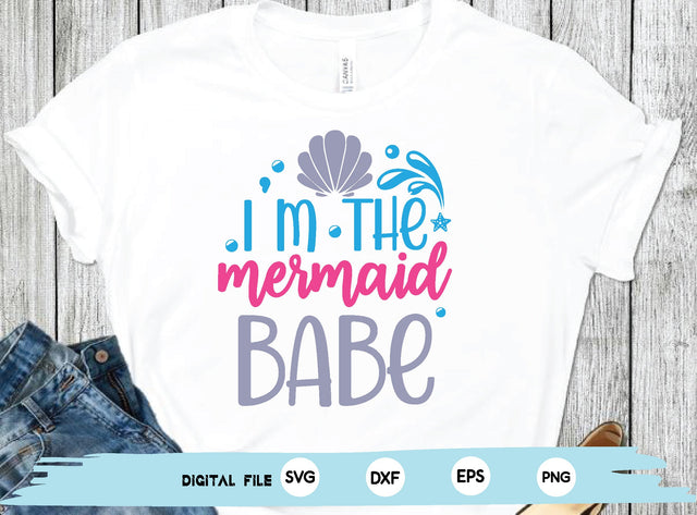 i'm the mermaid babe SVG md faruk hossain 