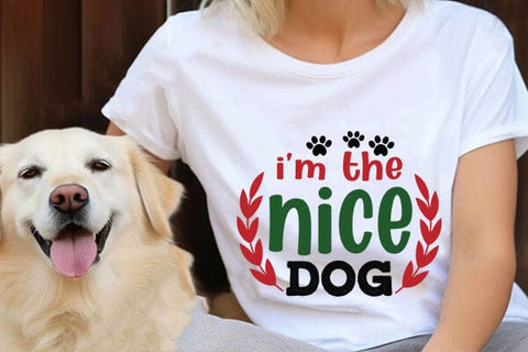 Im The Nice Dog SVG Angelina750 