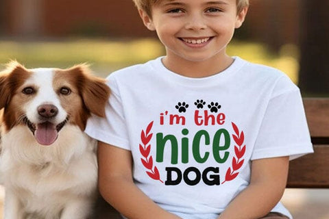 Im The Nice Dog SVG Angelina750 