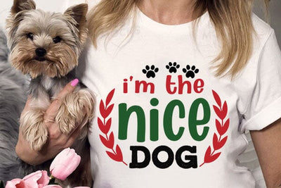 Im The Nice Dog SVG Angelina750 