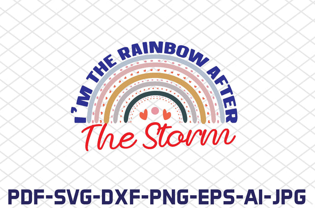 i'm the rainbow after the storm SVG farhad farhad 
