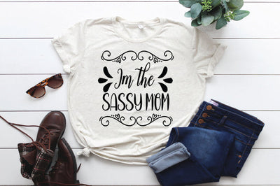I'm the Sassy Mom SVG thesvgfactory 