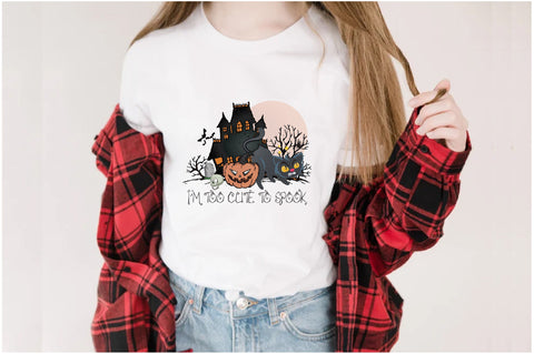 I'm Too Cute to Spook Sublimation Sublimation Jagonath Roy 