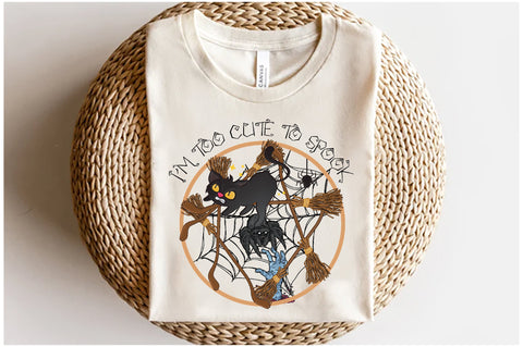 I'm Too Cute to Spook Sublimation Sublimation Jagonath Roy 