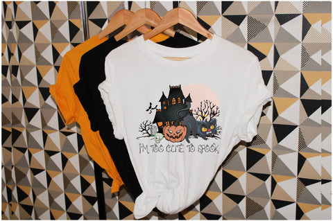 I'm Too Cute to Spook Sublimation Sublimation Jagonath Roy 