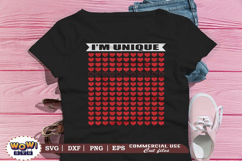 I'm Unique SVG, Businesswoman SVG, Working Woman Shirt, Png SVG Wowsvgstudio 