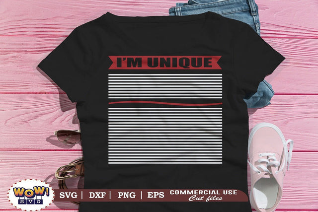 I'm Unique SVG, Businesswoman SVG, Working Woman Shirt, Png SVG Wowsvgstudio 