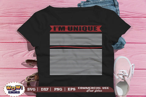 I'm Unique SVG, Businesswoman SVG, Working Woman Shirt, Png SVG Wowsvgstudio 